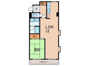 ベルグリーン鈴蘭台の物件間取画像